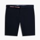 TOMMY HILFIGER</br>Tommy Hilfiger Denton 9.5 Inch Slim Fit Belted Chino Shorts MW0MW42349-DW5 Ανδρική Βερμούδα Μπλε