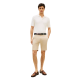 TOMMY HILFIGER</br>Tommy Hilfiger Denton 9.5 Inch Slim Fit Belted Chino Shorts MW0MW42349-RBT Ανδρική Βερμούδα Μπεζ