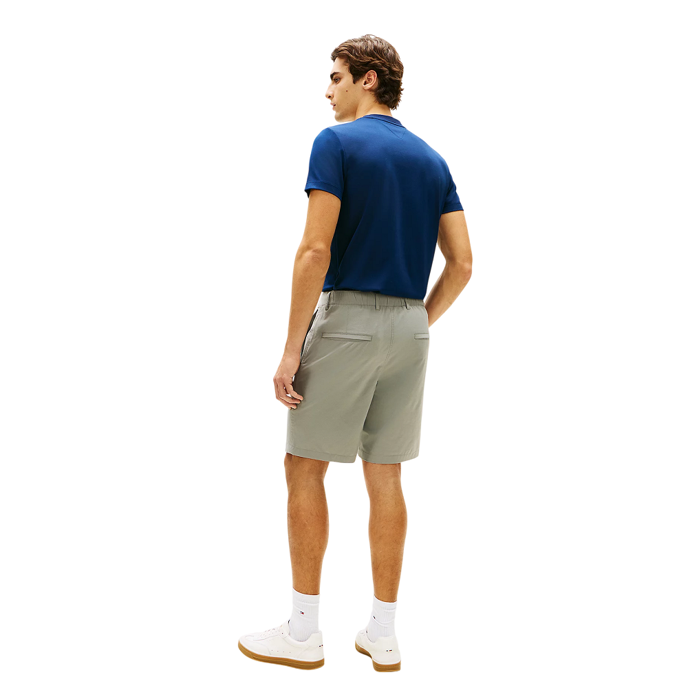 TOMMY HILFIGER</br>Tommy Hilfiger Dover 8 Inch Regular Fit Chino Shorts MW0MW42354-PR2 Ανδρική Βερμούδα Γκρι