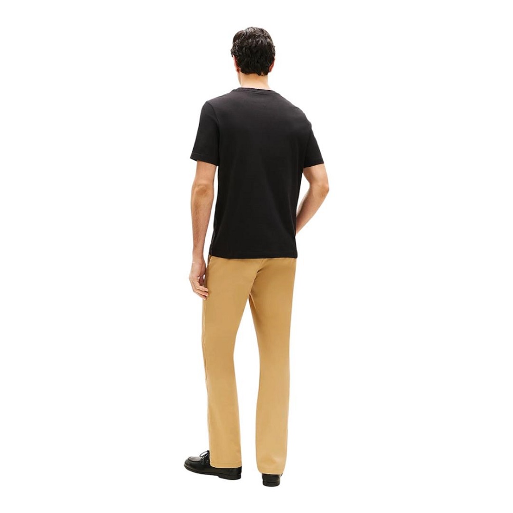 TOMMY HILFIGER</br>Tommy Hilfiger Brand Love Mono Stack Tee MW0MW42365-BDS Ανδρικό T-shirt Μαύρο Regular