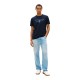 TOMMY HILFIGER</br>Tommy Hilfiger Brand Love Mono Stack Tee MW0MW42365-DW5 Ανδρικό T-shirt Μπλε Regular
