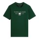TOMMY HILFIGER</br>Tommy Hilfiger Brand Love Mono Stack Tee MW0MW42365-MBN Ανδρικό T-shirt Πράσινο Regular