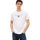 TOMMY HILFIGER</br>Tommy Hilfiger Brand Love Mono Stack Tee MW0MW42365-YBR Ανδρικό T-shirt Λευκό Regular