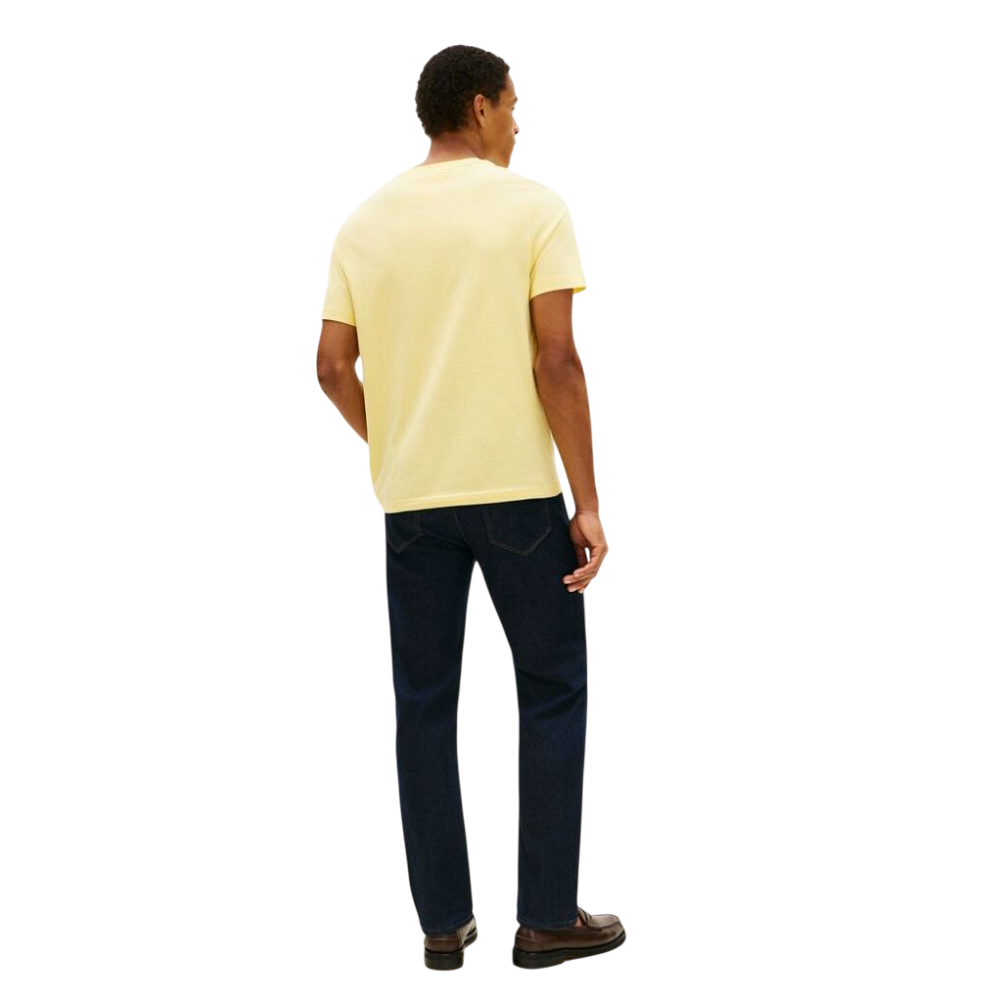 TOMMY HILFIGER</br>Tommy Hilfiger Brand Love Mono Stack Tee MW0MW42365-ZF0 Ανδρικό T-shirt Κίτρινο Regular