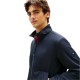TOMMY HILFIGER</br>Tommy Hilfiger Water Resistant Tonal Logo Zip-Through Jacket MW0MW42502-DW5 Ανδρικό Μπουφάν Αδιάβροχο Μπλε