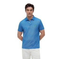 TOMMY HILFIGER</br>Tommy Hilfiger MW0MW43046-C4U Ανδρικό Polo T-shirt Γαλάζιο Regular