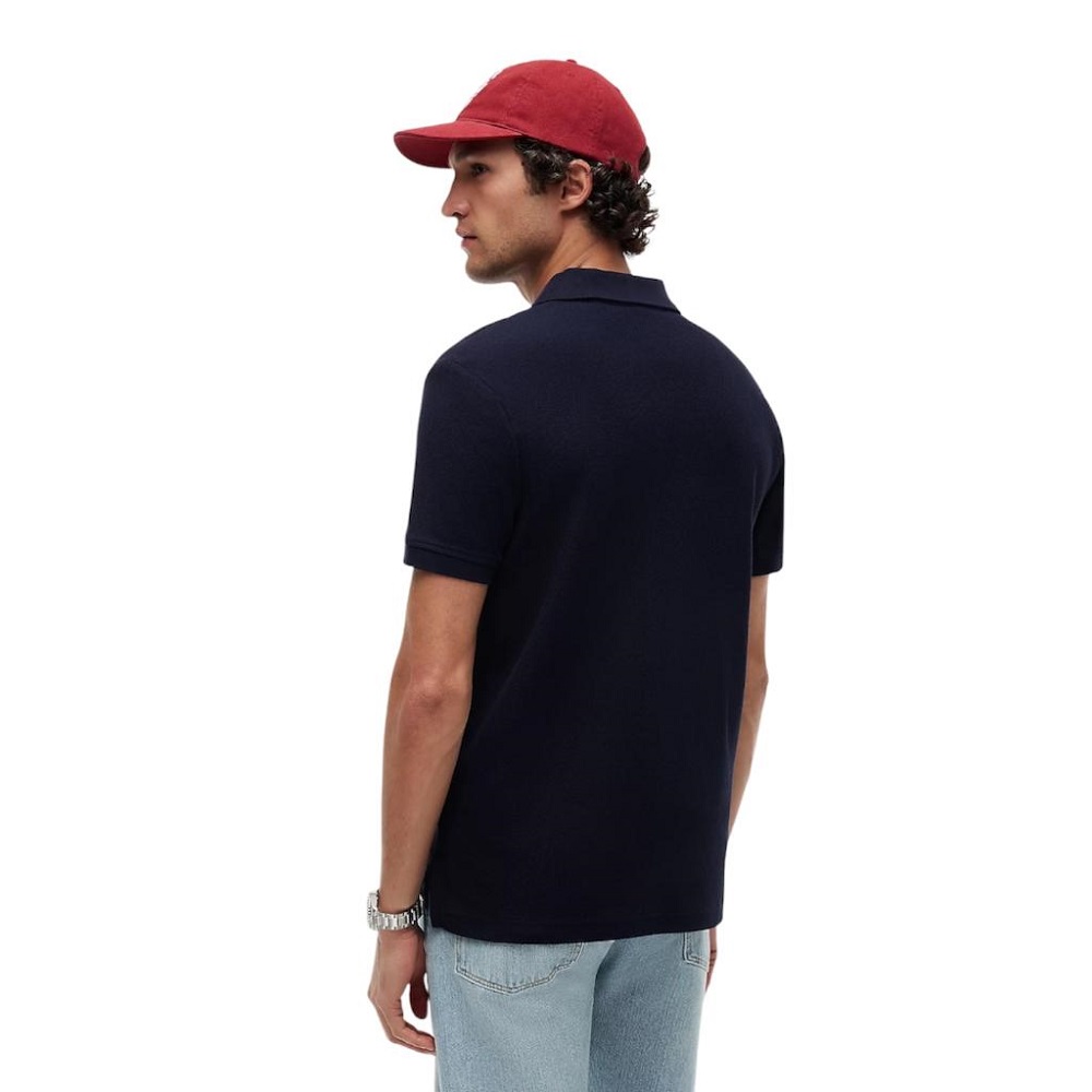 TOMMY HILFIGER</br>Tommy Hilfiger MW0MW43046-DW5 Ανδρικό Polo T-shirt Μπλε Regular