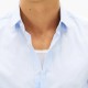 TOMMY HILFIGER</br>Tommy Hilfiger Flex Collar Hairline Stripe Slim Shirt MW0MW43131-C3Q Ανδρικό Πουκάμισο Σιέλ Ριγέ TOMMY HILFIGER</br>Tommy Hilfiger Flex Collar Hairline Stripe Slim Shirt MW0MW43131-C3Q Ανδρικό Πουκάμισο Σιέλ Ριγέ