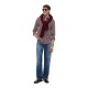 TOMMY HILFIGER</br>Tommy Hilfiger THFlex Hairline Stripe Poplin Regular Shirt MW0MW44571-0EV Ανδρικό Πουκάμισο Μπορντώ/Λευκό Ριγέ