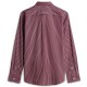 TOMMY HILFIGER</br>Tommy Hilfiger THFlex Hairline Stripe Poplin Regular Shirt MW0MW44571-0EV Ανδρικό Πουκάμισο Μπορντώ/Λευκό Ριγέ