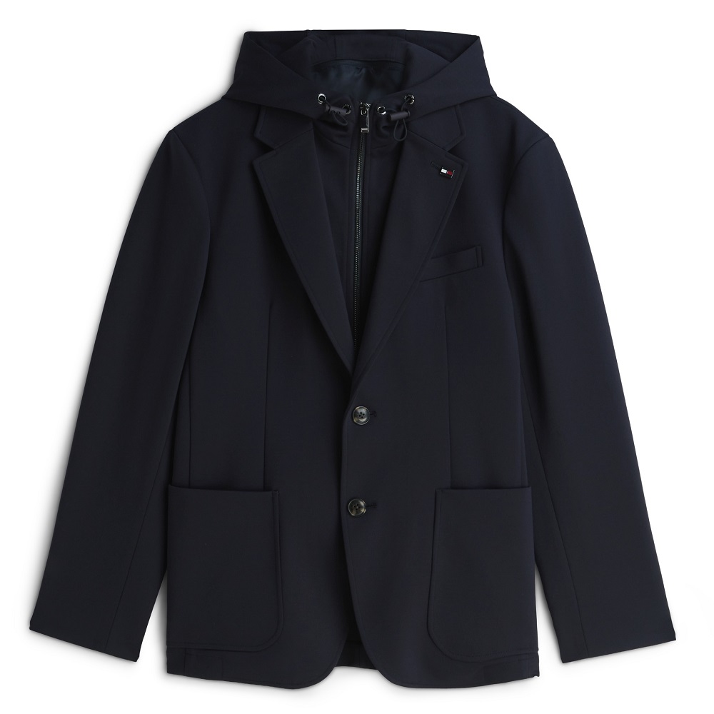 TOMMY HILFIGER</br>Tommy Hilfiger New York Punto Milano Blazer MW0MW44737-DW5 Ανδρικό Σακάκι Μπλε