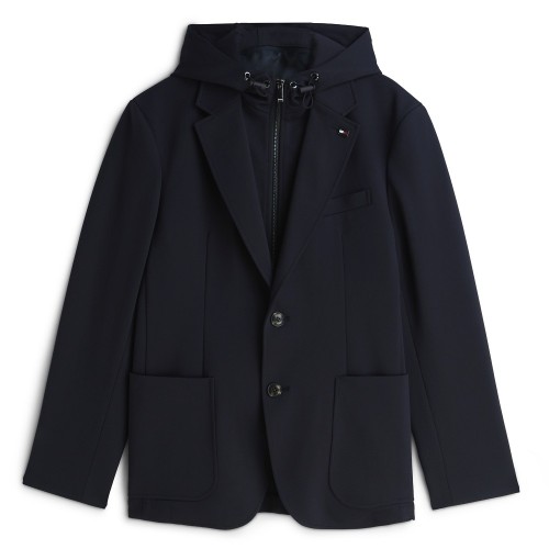 Tommy Hilfiger New York Punto Milano Blazer MW0MW44737-DW5 Ανδρικό Σακάκι Μπλε