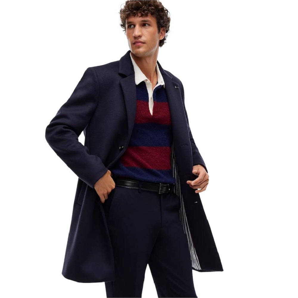 TOMMY HILFIGER</br>Tommy Hilfiger Denton New York Punto Milano Slim Straight Fit Pants MW0MW44869-DW5 Ανδρικό Παντελόνι Μπλε TOMMY HILFIGER</br>Tommy Hilfiger Denton New York Punto Milano Slim Straight Fit Pants MW0MW44869-DW5 Ανδρικό Παντελόνι Μπλε
