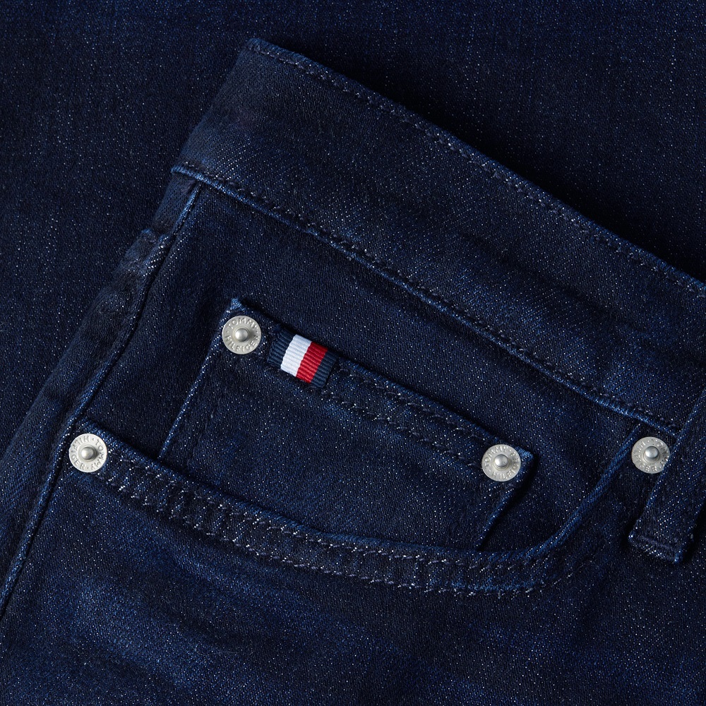 TOMMY HILFIGER</br>Tommy Hilfiger Denton Slim Straight Jeans MW0MW44924-1BM Ανδρικό Τζιν Παντελόνι Μπλε TOMMY HILFIGER</br>Tommy Hilfiger Denton Slim Straight Jeans MW0MW44924-1BM Ανδρικό Τζιν Παντελόνι Μπλε