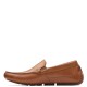 CLARKS</br>Ανδρικά Μοκασίνια/Loafers Ταμπά Δέρμα MARKMAN PLAIN Clarks