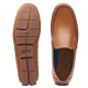 CLARKS</br>Ανδρικά Μοκασίνια/Loafers Ταμπά Δέρμα MARKMAN PLAIN Clarks