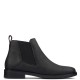 CLARKS</br>Γυναικεία Μποτάκια Μαύρο Δέρμα MEMI TOP Clarks