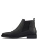 CLARKS</br>Γυναικεία Μποτάκια Μαύρο Δέρμα MEMI TOP Clarks