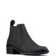 CLARKS</br>Γυναικεία Μποτάκια Μαύρο Δέρμα MEMI ZIP Clarks CLARKS</br>Γυναικεία Μποτάκια Μαύρο Δέρμα MEMI ZIP Clarks