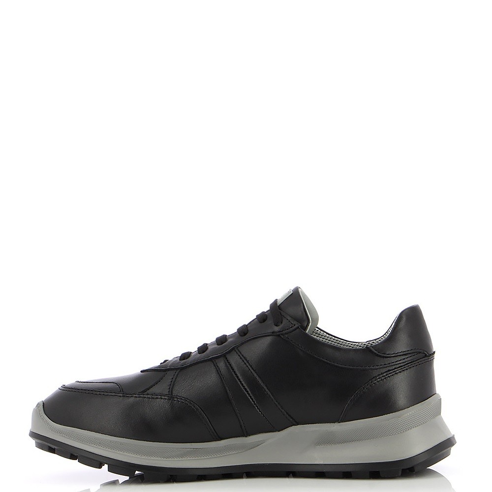 BOSS</br>Ανδρικά Sneakers Μαύρο Δέρμα N6446(6298) SPORTY Boss BOSS</br>Ανδρικά Sneakers Μαύρο Δέρμα N6446(6298) SPORTY Boss