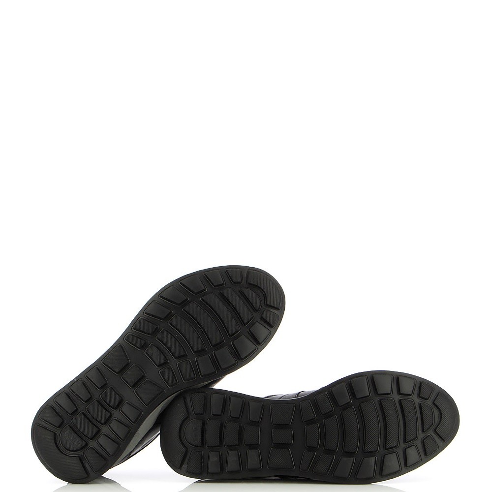 BOSS</br>Ανδρικά Sneakers Μαύρο Δέρμα N6446(6298) SPORTY Boss BOSS</br>Ανδρικά Sneakers Μαύρο Δέρμα N6446(6298) SPORTY Boss