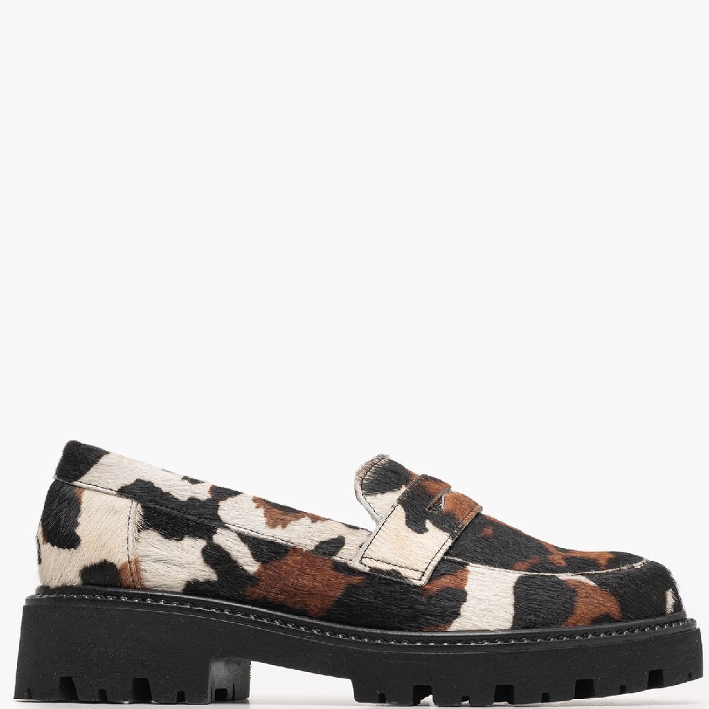 KALOGIROU</br>Kalogirou NATAL-71M1 Γυναικεία Μοκασίνια Μαύρο Multi Πόνυ