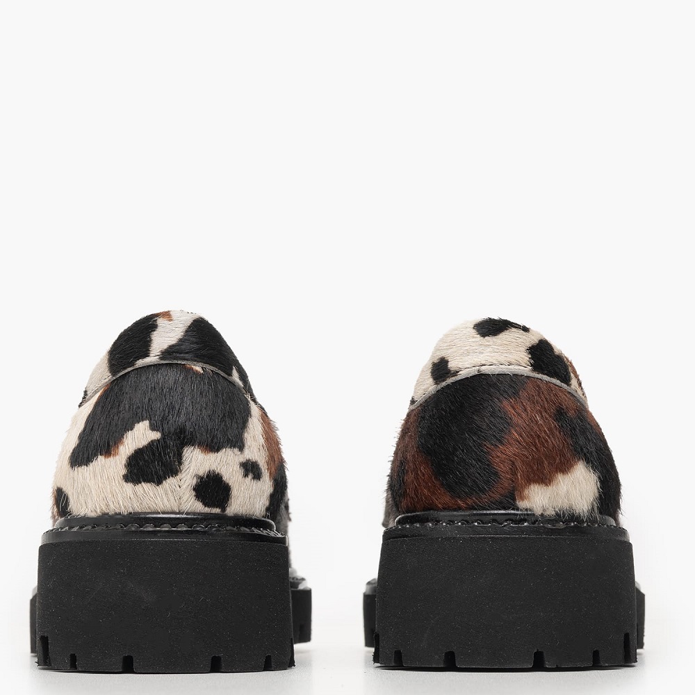 KALOGIROU</br>Kalogirou NATAL-71M1 Γυναικεία Μοκασίνια Μαύρο Multi Πόνυ