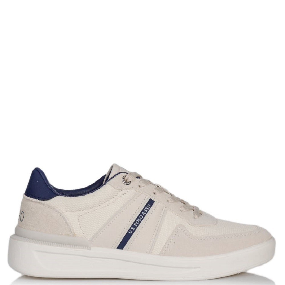 U.S. POLO ASSN.</br>Ανδρικά Sneakers Μπεζ NATE001-BEI008 U.S. Polo Assn. U.S. POLO ASSN.</br>Ανδρικά Sneakers Μπεζ NATE001-BEI008 U.S. Polo Assn.