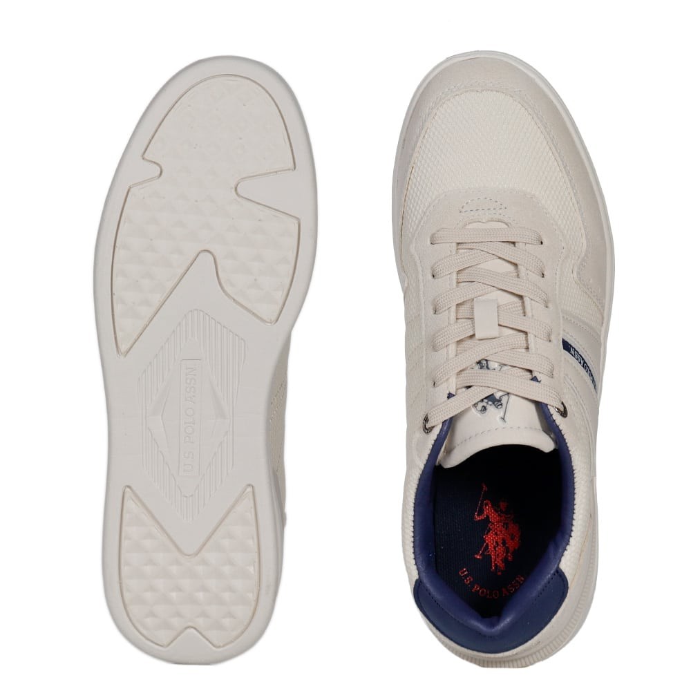 U.S. POLO ASSN.</br>Ανδρικά Sneakers Μπεζ NATE001-BEI008 U.S. Polo Assn. U.S. POLO ASSN.</br>Ανδρικά Sneakers Μπεζ NATE001-BEI008 U.S. Polo Assn.