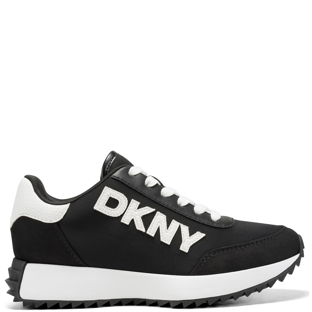 DKNY</br>DKNY NIVA K3316990-005 Γυναικεία Lace Up Sneakers Μαύρο/Λευκό DKNY</br>DKNY NIVA K3316990-005 Γυναικεία Lace Up Sneakers Μαύρο/Λευκό