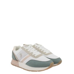 Γυναικεία Sneakers Λευκό/Πράσινο NOBIW002C-WHI-LGE03 U.s. Polo Assn