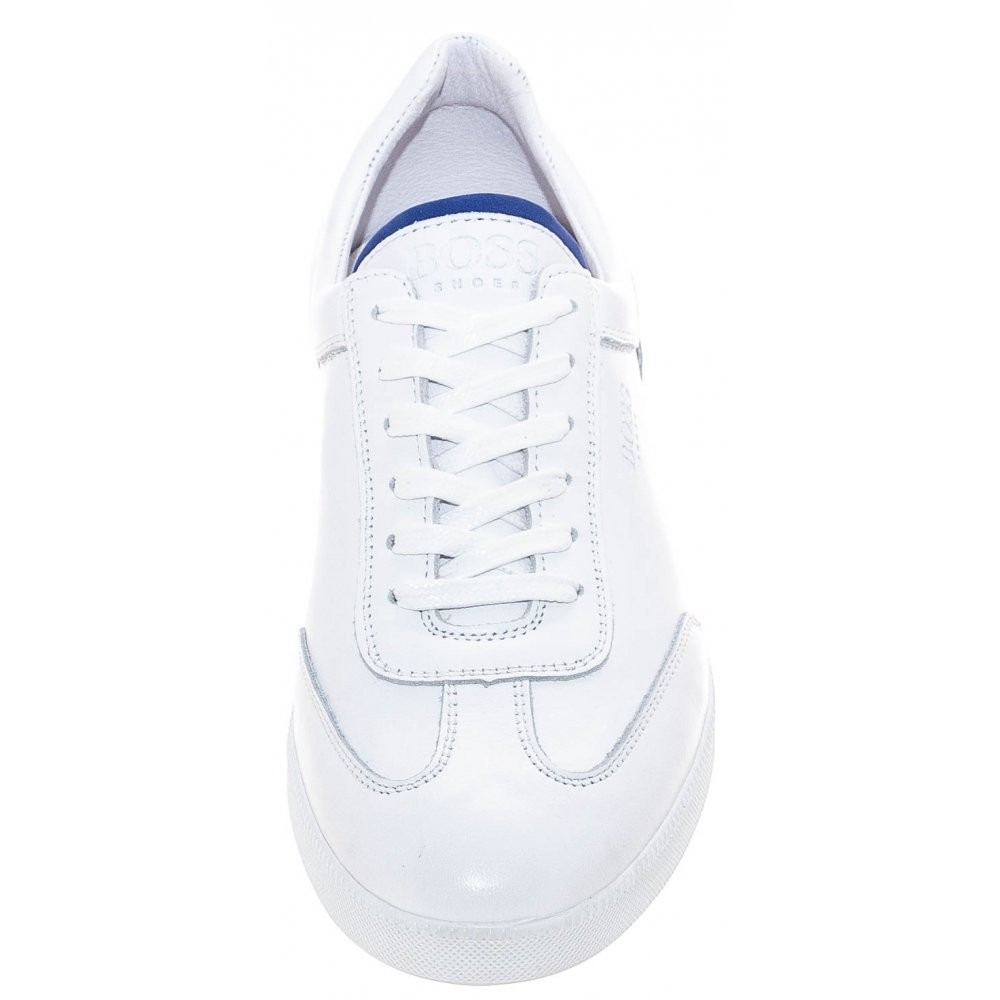 BOSS</br>Ανδρικά Sneakers Λευκό Δέρμα NP236 TOP Boss BOSS</br>Ανδρικά Sneakers Λευκό Δέρμα NP236 TOP Boss