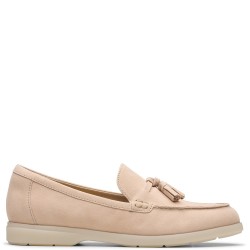 Γυναικεία Loafers Μπεζ Suede NARINI EDGE Clarks
