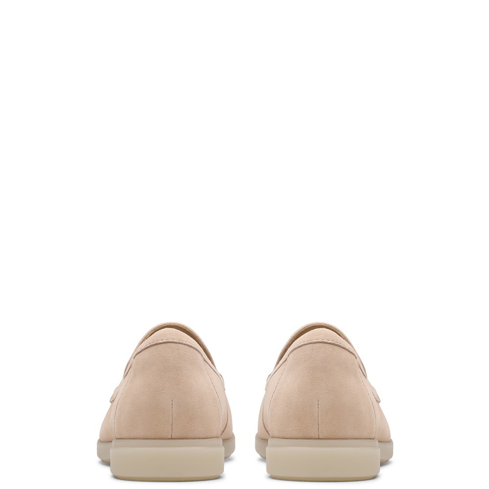 CLARKS</br>Γυναικεία Loafers Μπεζ Suede NARINI EDGE Clarks CLARKS</br>Γυναικεία Loafers Μπεζ Suede NARINI EDGE Clarks