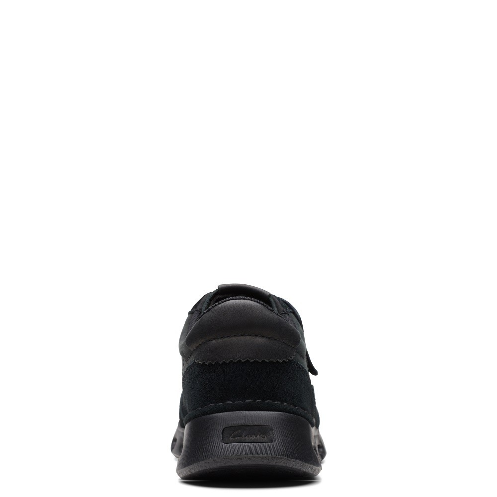 CLARKS</br>Ανδρικά Sneakers Μαύρο Δέρμα NATURE X ONE Clarks CLARKS</br>Ανδρικά Sneakers Μαύρο Δέρμα NATURE X ONE Clarks