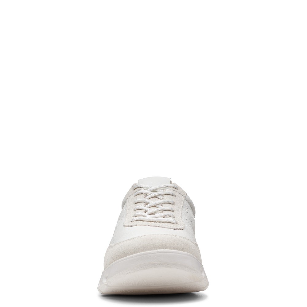 CLARKS</br>Ανδρικά Sneakers Λευκό Δέρμα NATURE X ONE Clarks CLARKS</br>Ανδρικά Sneakers Λευκό Δέρμα NATURE X ONE Clarks