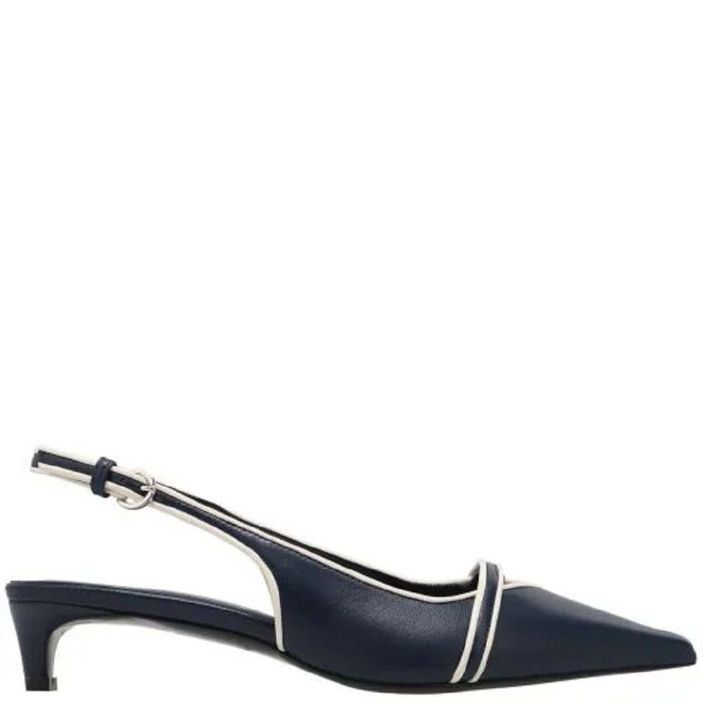 KALOGIROU</br>Kalogirou ΟΚΕΑΝΙΣ Γυναικεία Slingback Μπλε/Off White Δέρμα