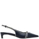 KALOGIROU</br>Kalogirou ΟΚΕΑΝΙΣ Γυναικεία Slingback Μπλε/Off White Δέρμα