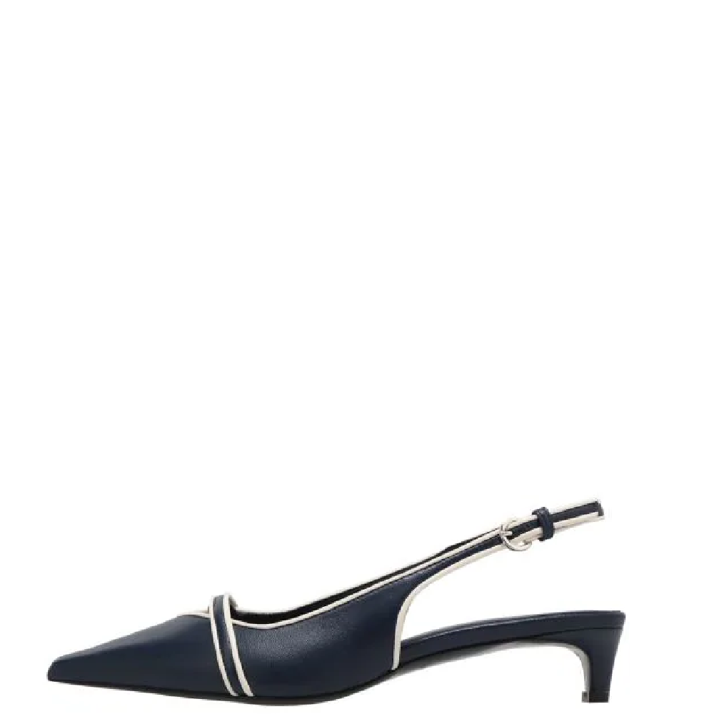 KALOGIROU</br>Kalogirou ΟΚΕΑΝΙΣ Γυναικεία Slingback Μπλε/Off White Δέρμα
