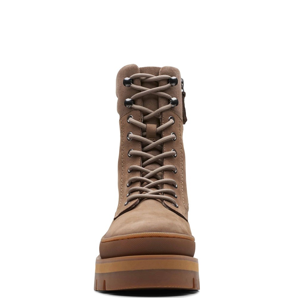 CLARKS</br>Γυναικεία Μποτάκια Πούρο Nubuck ORIANNA2 HIKE Clarks CLARKS</br>Γυναικεία Μποτάκια Πούρο Nubuck ORIANNA2 HIKE Clarks
