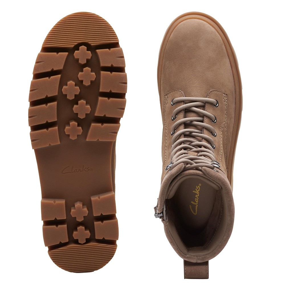 CLARKS</br>Γυναικεία Μποτάκια Πούρο Nubuck ORIANNA2 HIKE Clarks CLARKS</br>Γυναικεία Μποτάκια Πούρο Nubuck ORIANNA2 HIKE Clarks