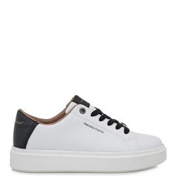 Ανδρικά Sneakers Λευκό/Μαύρο ORLANDO-2407 Renato Garini