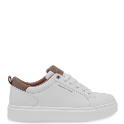 Ανδρικά Sneakers Λευκό/Πούρο Nubuck ORLANDO-2409WLP Renato Garini