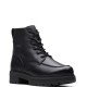 CLARKS</br>Γυναικεία Μποτάκια Μαύρο Δέρμα ORIANNA MID Clarks CLARKS</br>Γυναικεία Μποτάκια Μαύρο Δέρμα ORIANNA MID Clarks