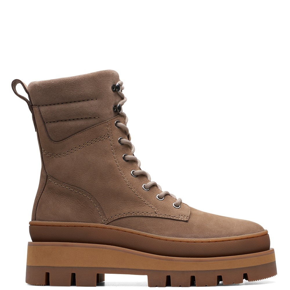 CLARKS</br>Γυναικεία Μποτάκια Πούρο Nubuck ORIANNA2 HIKE Clarks CLARKS</br>Γυναικεία Μποτάκια Πούρο Nubuck ORIANNA2 HIKE Clarks
