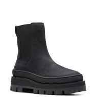 Γυναικεία Μποτάκια Μαύρο Nubuck ORIANNA2 TOP Clarks