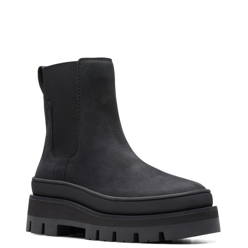 Γυναικεία Μποτάκια Μαύρο Nubuck ORIANNA2 TOP Clarks Γυναικεία Μποτάκια Μαύρο Nubuck ORIANNA2 TOP Clarks