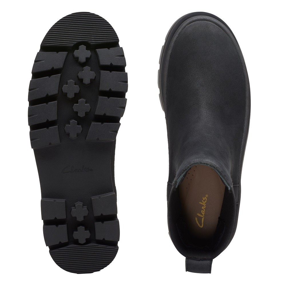 CLARKS</br>Γυναικεία Μποτάκια Μαύρο Nubuck ORIANNA2 TOP Clarks CLARKS</br>Γυναικεία Μποτάκια Μαύρο Nubuck ORIANNA2 TOP Clarks
