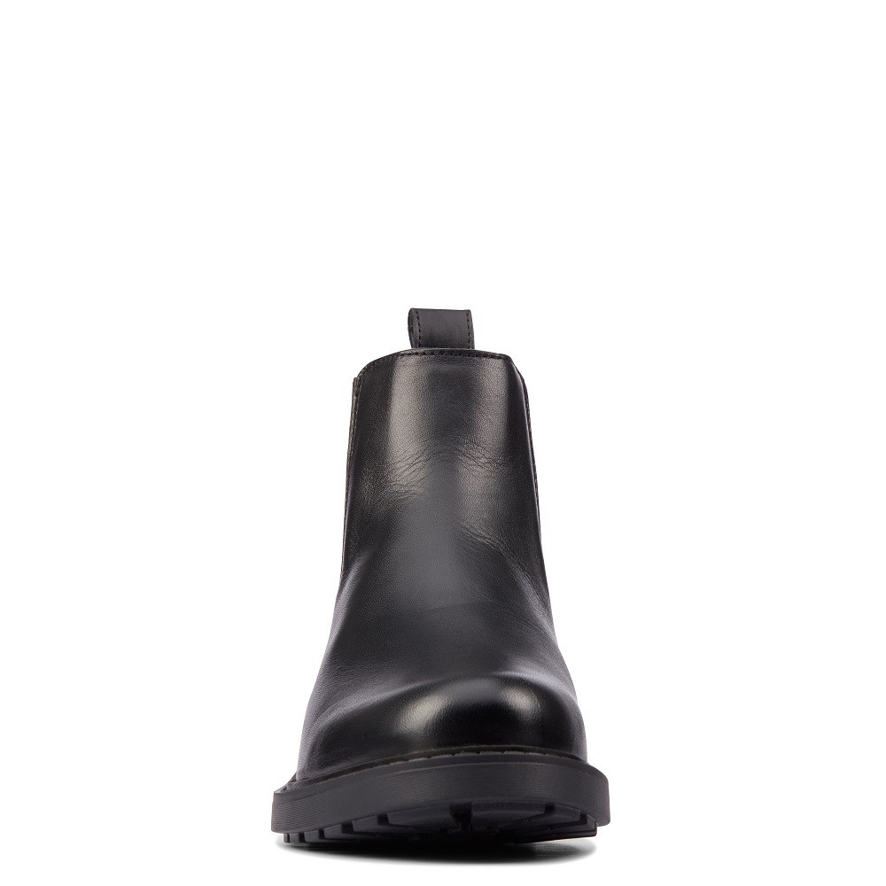 CLARKS</br>Γυναικεία Μποτάκια Μαύρο Δέρμα ORINOCO2 LANE Clarks CLARKS</br>Γυναικεία Μποτάκια Μαύρο Δέρμα ORINOCO2 LANE Clarks