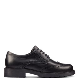 Γυναικεία Oxford Μαύρο Δέρμα ORINOCO2 LIMIT Clarks